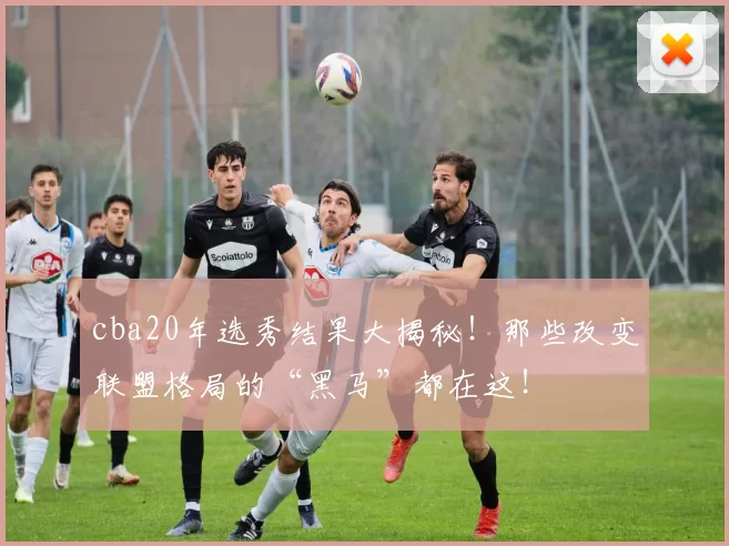 cba20年选秀结果大揭秘！那些改变联盟格局的“黑马”都在这！